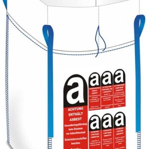 Standard Big Bag Asbest 90x90x110 cm (10 Stück)